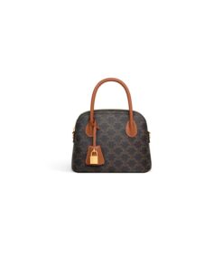 Celine TEEN HONORINE BAG IN Triomphe Canvas and Calfskin