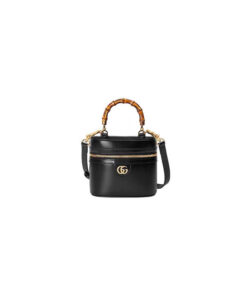 GG Mini bamboo shoulder bag
