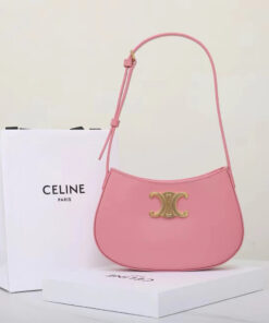 CELINE MEDIUM TILLY BAG in shiny calfskin